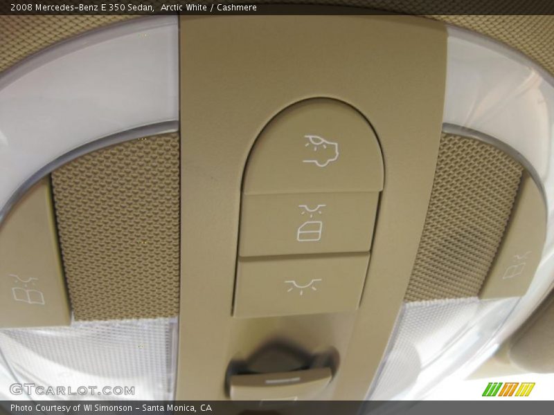 Arctic White / Cashmere 2008 Mercedes-Benz E 350 Sedan