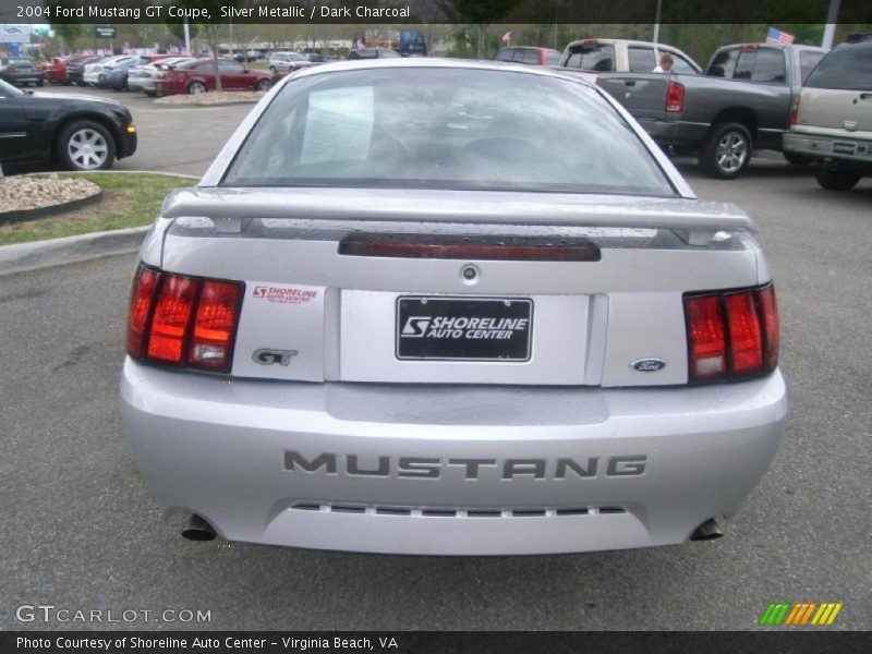 Silver Metallic / Dark Charcoal 2004 Ford Mustang GT Coupe