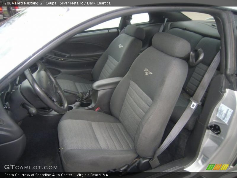 Silver Metallic / Dark Charcoal 2004 Ford Mustang GT Coupe