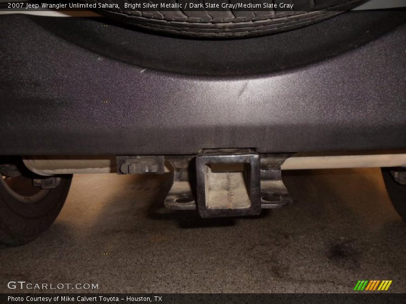 Bright Silver Metallic / Dark Slate Gray/Medium Slate Gray 2007 Jeep Wrangler Unlimited Sahara