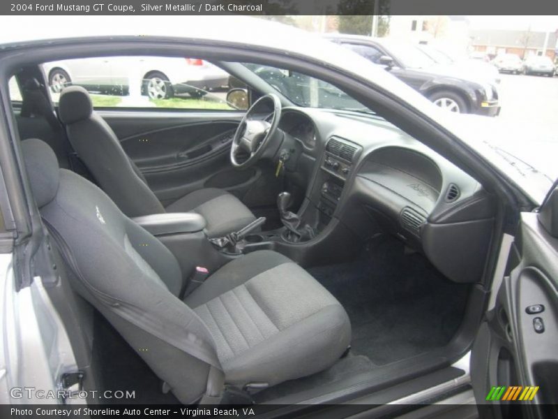 Silver Metallic / Dark Charcoal 2004 Ford Mustang GT Coupe