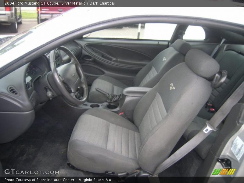 Silver Metallic / Dark Charcoal 2004 Ford Mustang GT Coupe