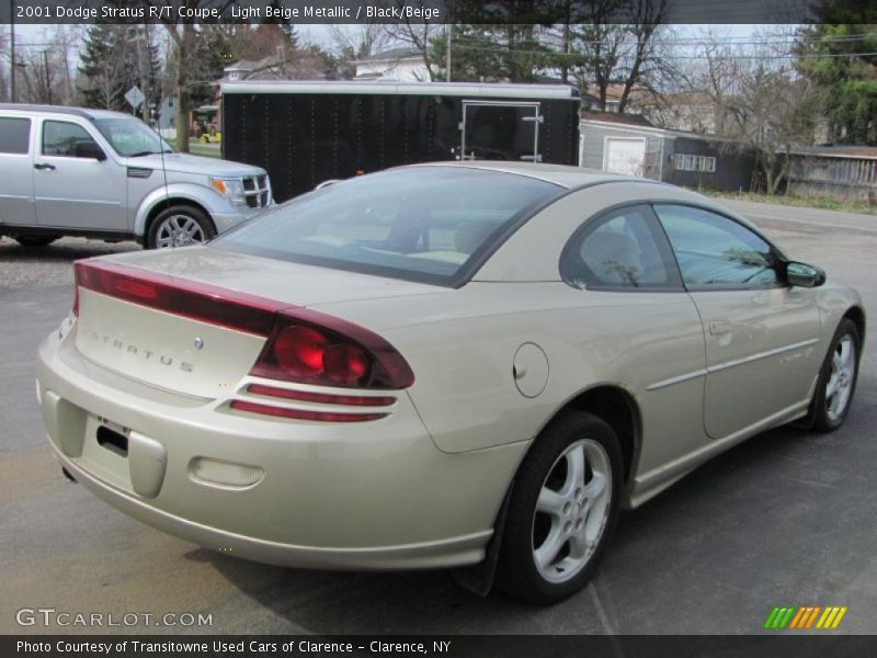 Light Beige Metallic / Black/Beige 2001 Dodge Stratus R/T Coupe