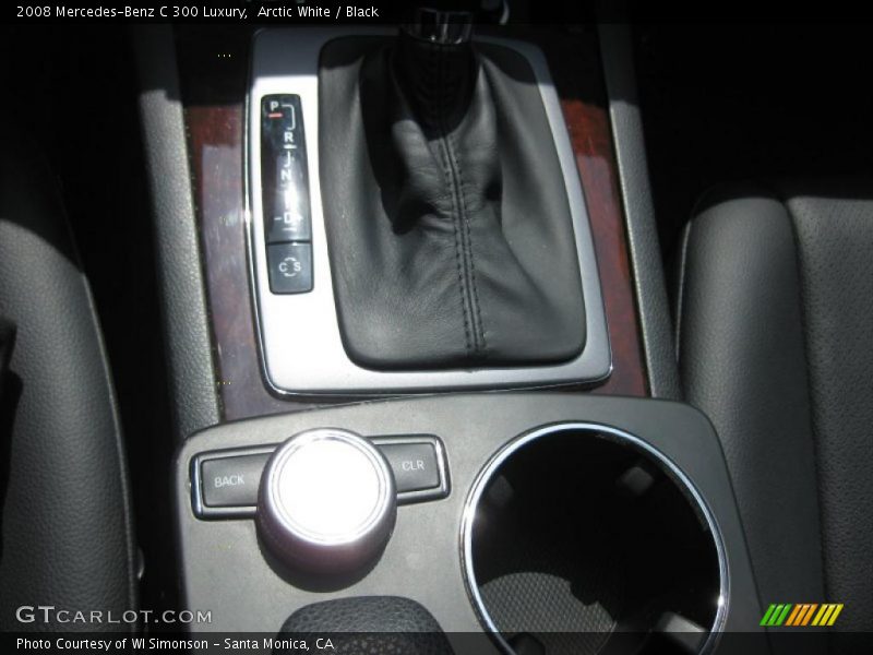 Arctic White / Black 2008 Mercedes-Benz C 300 Luxury