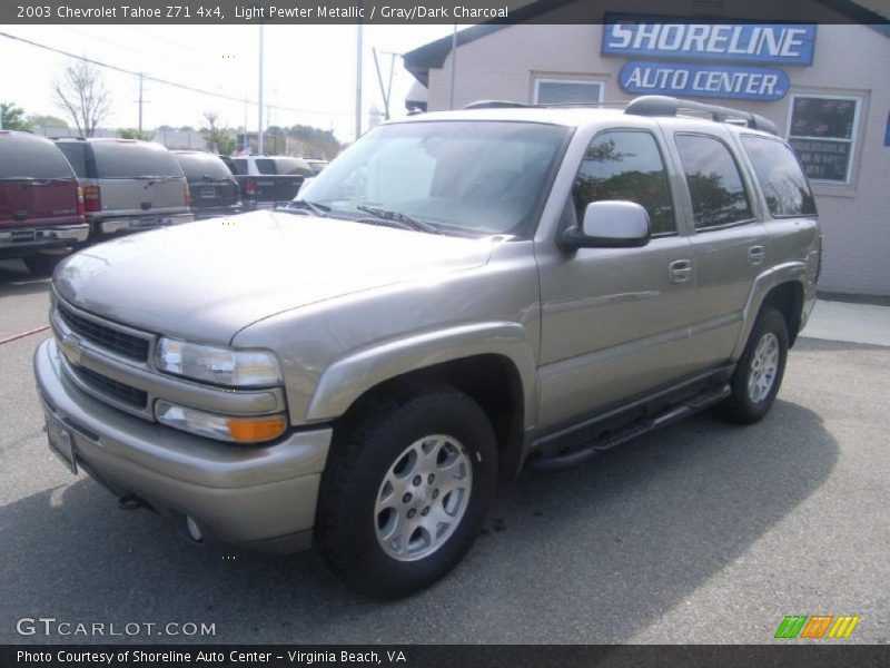 Light Pewter Metallic / Gray/Dark Charcoal 2003 Chevrolet Tahoe Z71 4x4