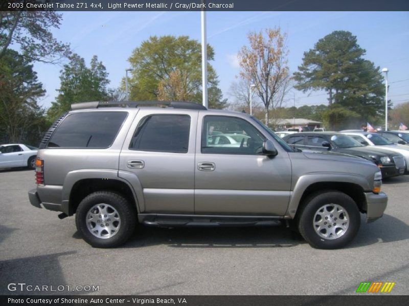 Light Pewter Metallic / Gray/Dark Charcoal 2003 Chevrolet Tahoe Z71 4x4