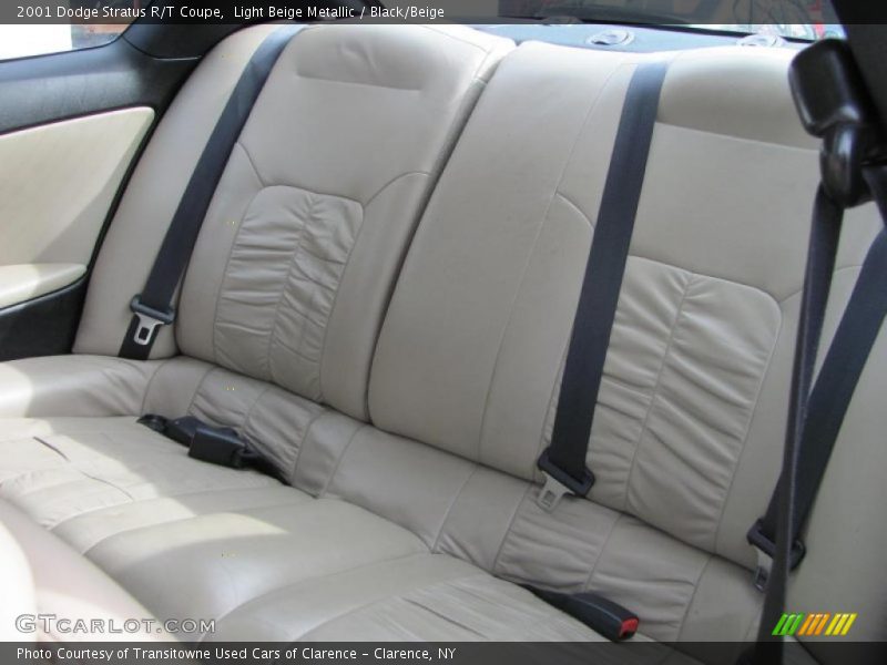 Light Beige Metallic / Black/Beige 2001 Dodge Stratus R/T Coupe