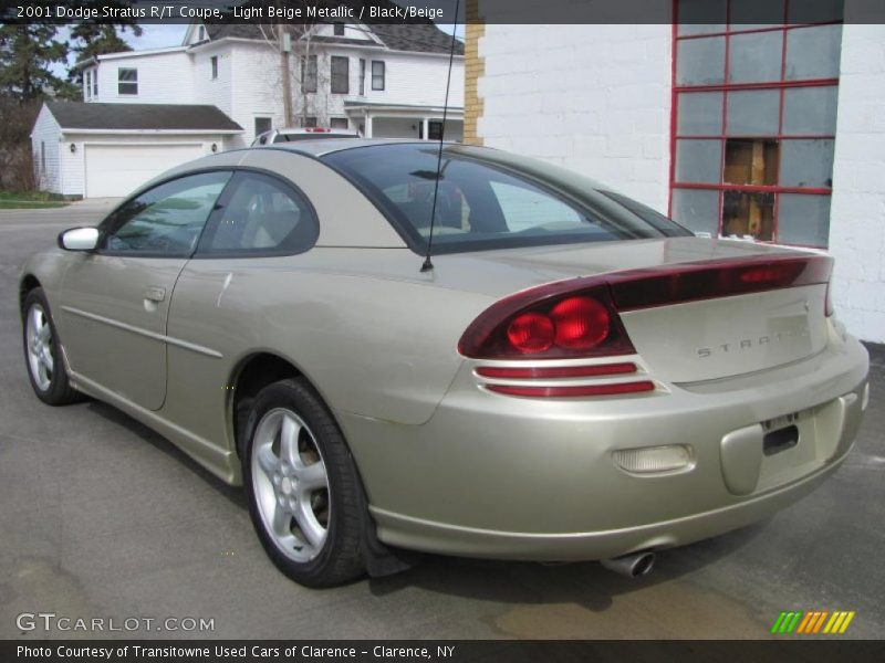 Light Beige Metallic / Black/Beige 2001 Dodge Stratus R/T Coupe