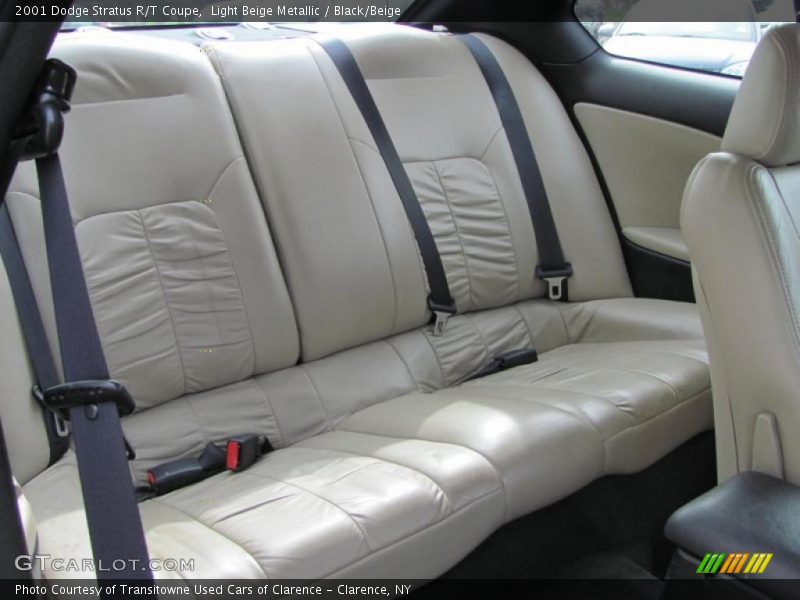 Light Beige Metallic / Black/Beige 2001 Dodge Stratus R/T Coupe