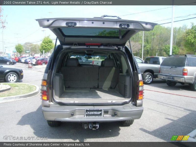 Light Pewter Metallic / Gray/Dark Charcoal 2003 Chevrolet Tahoe Z71 4x4