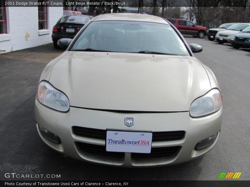 Light Beige Metallic / Black/Beige 2001 Dodge Stratus R/T Coupe