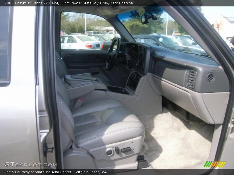 Light Pewter Metallic / Gray/Dark Charcoal 2003 Chevrolet Tahoe Z71 4x4