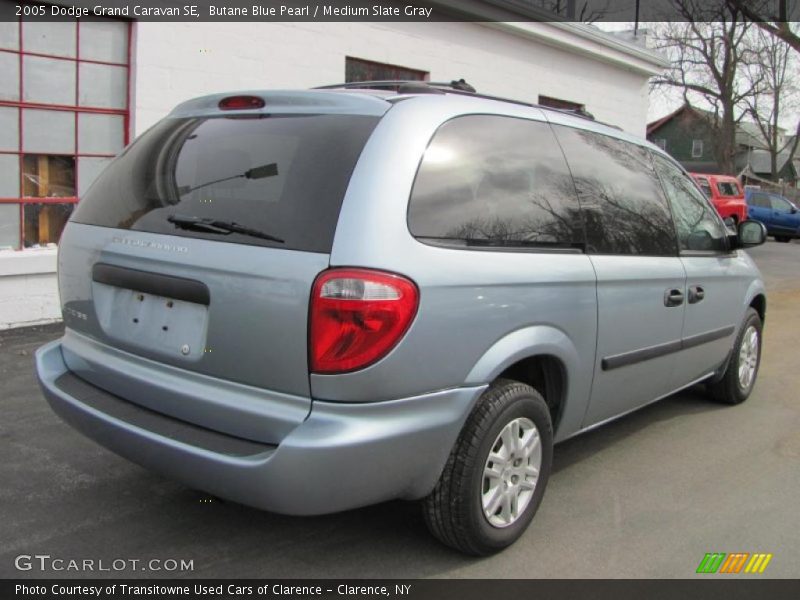 Butane Blue Pearl / Medium Slate Gray 2005 Dodge Grand Caravan SE