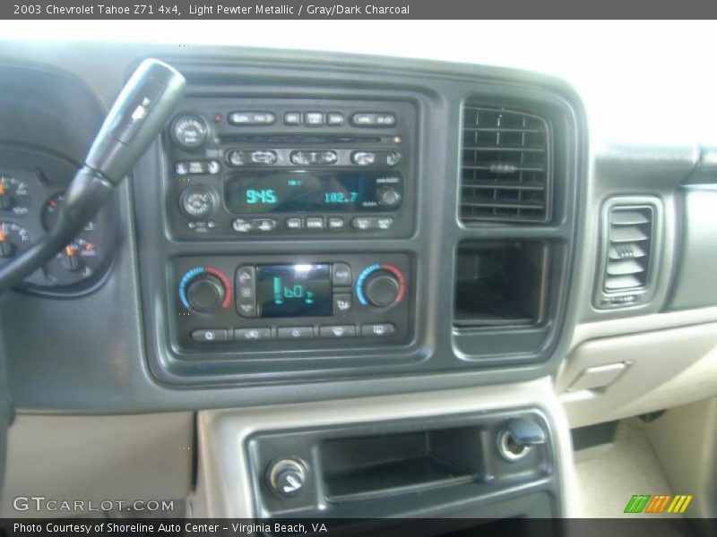 Light Pewter Metallic / Gray/Dark Charcoal 2003 Chevrolet Tahoe Z71 4x4