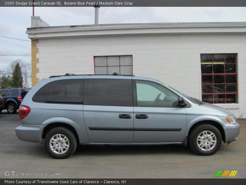 Butane Blue Pearl / Medium Slate Gray 2005 Dodge Grand Caravan SE