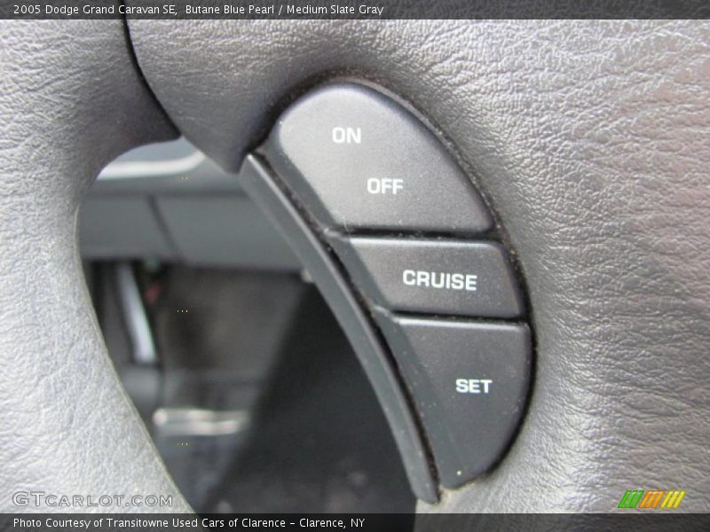 Butane Blue Pearl / Medium Slate Gray 2005 Dodge Grand Caravan SE
