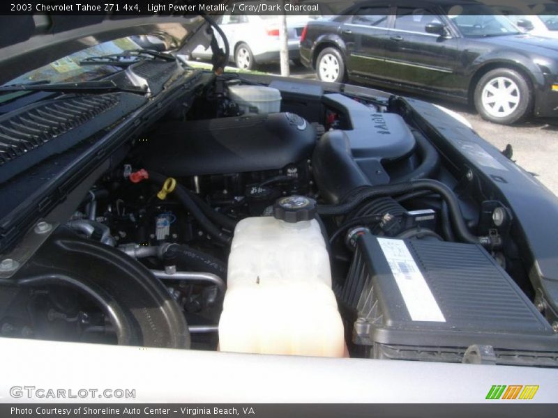 Light Pewter Metallic / Gray/Dark Charcoal 2003 Chevrolet Tahoe Z71 4x4