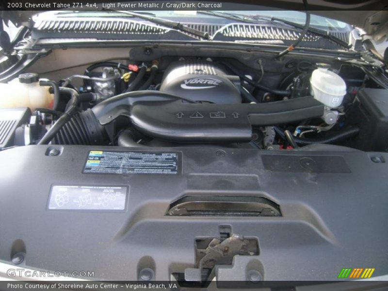 Light Pewter Metallic / Gray/Dark Charcoal 2003 Chevrolet Tahoe Z71 4x4