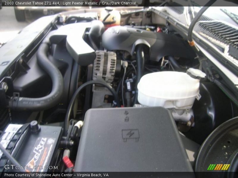 Light Pewter Metallic / Gray/Dark Charcoal 2003 Chevrolet Tahoe Z71 4x4
