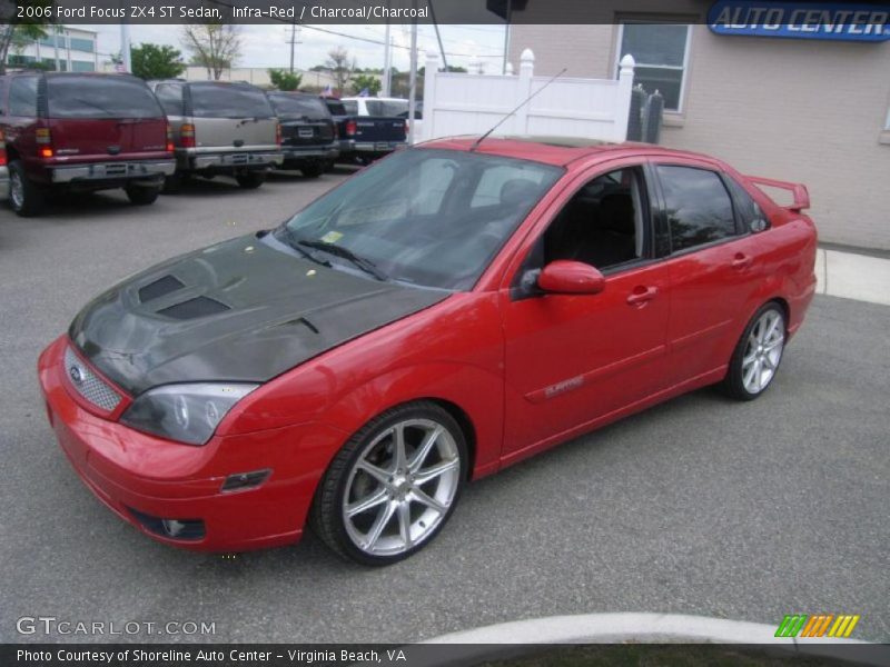 Infra-Red / Charcoal/Charcoal 2006 Ford Focus ZX4 ST Sedan