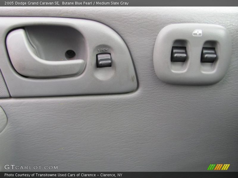 Butane Blue Pearl / Medium Slate Gray 2005 Dodge Grand Caravan SE