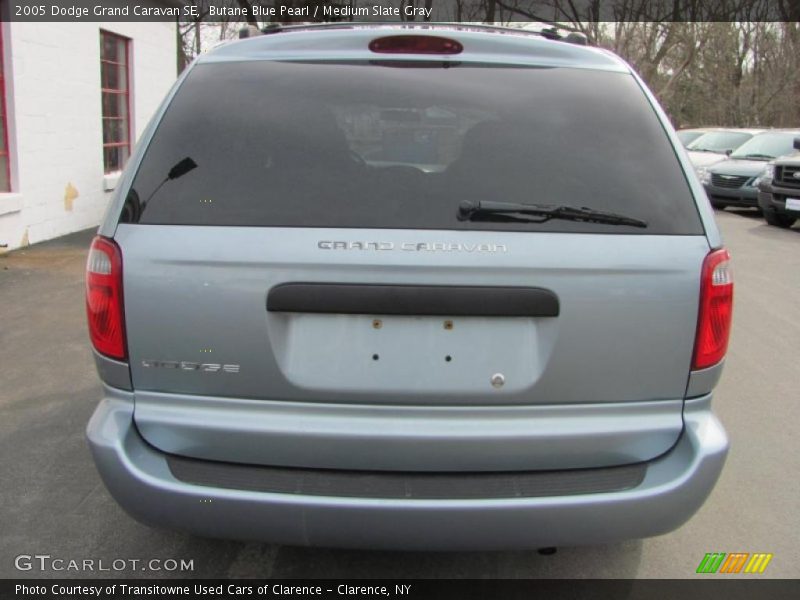 Butane Blue Pearl / Medium Slate Gray 2005 Dodge Grand Caravan SE