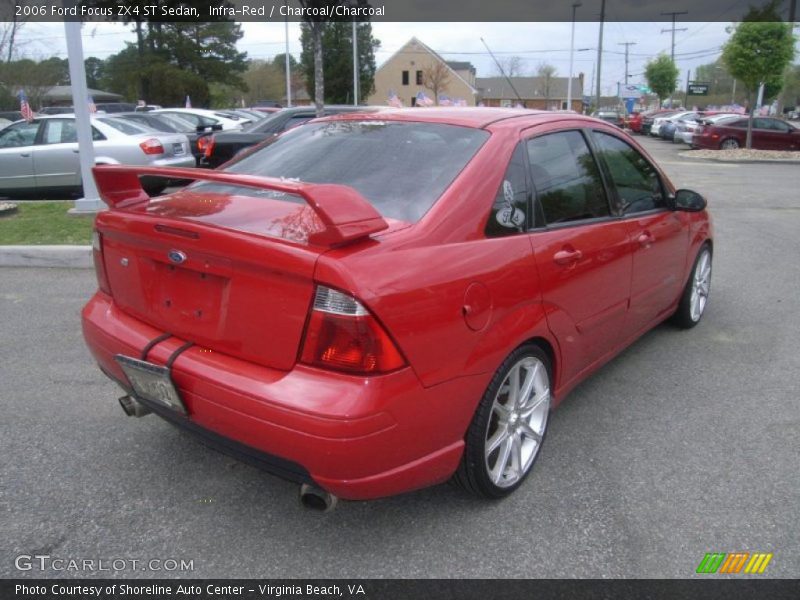 Infra-Red / Charcoal/Charcoal 2006 Ford Focus ZX4 ST Sedan