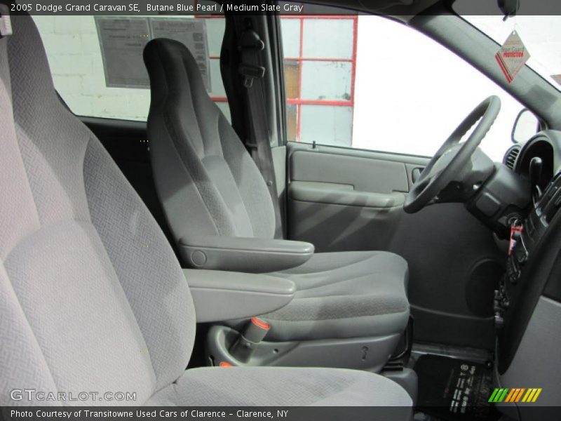 Butane Blue Pearl / Medium Slate Gray 2005 Dodge Grand Caravan SE