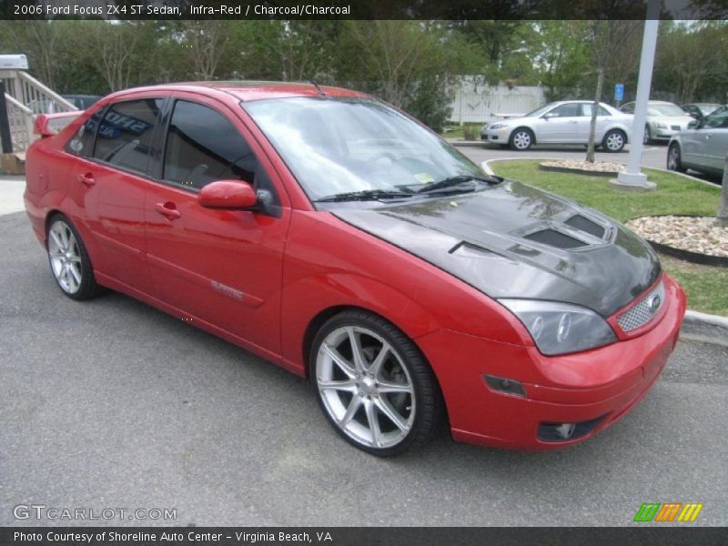Infra-Red / Charcoal/Charcoal 2006 Ford Focus ZX4 ST Sedan