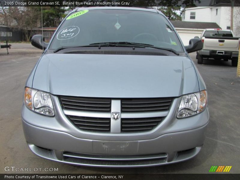 Butane Blue Pearl / Medium Slate Gray 2005 Dodge Grand Caravan SE