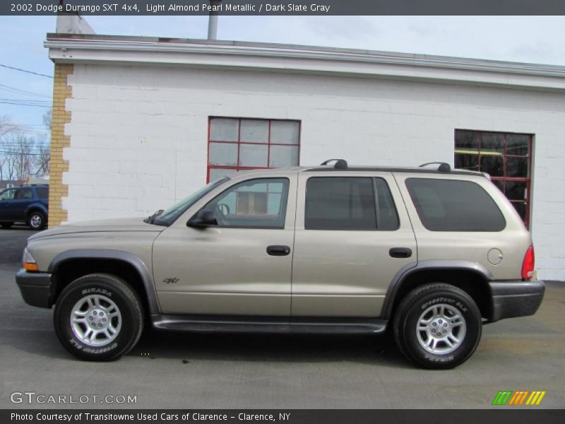 Light Almond Pearl Metallic / Dark Slate Gray 2002 Dodge Durango SXT 4x4