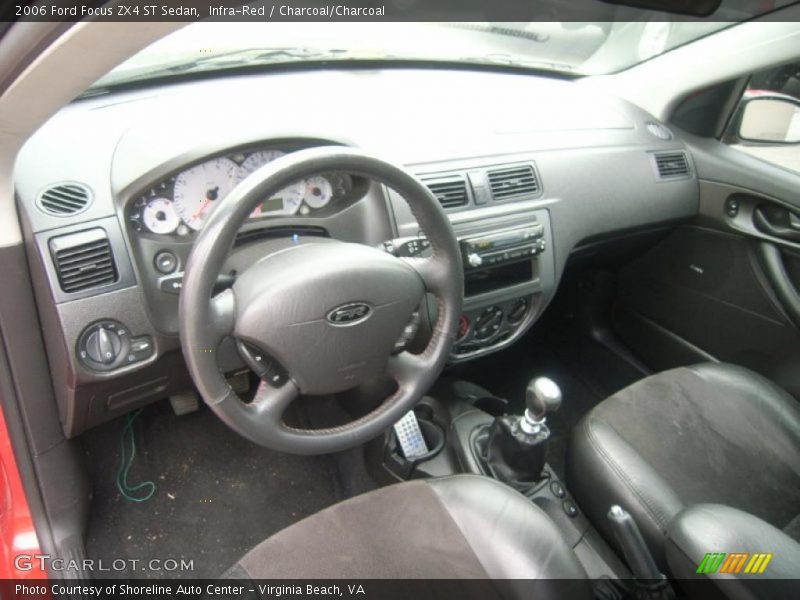 Charcoal/Charcoal Interior - 2006 Focus ZX4 ST Sedan 