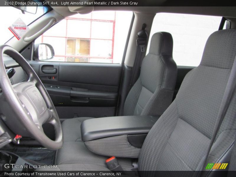 Light Almond Pearl Metallic / Dark Slate Gray 2002 Dodge Durango SXT 4x4