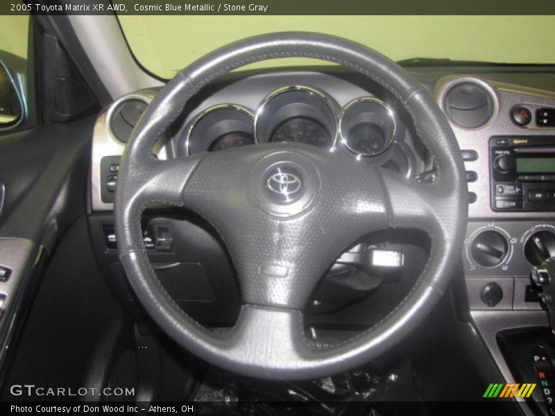 Cosmic Blue Metallic / Stone Gray 2005 Toyota Matrix XR AWD