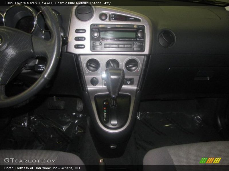 Cosmic Blue Metallic / Stone Gray 2005 Toyota Matrix XR AWD