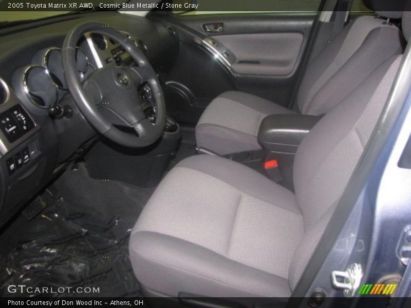 Cosmic Blue Metallic / Stone Gray 2005 Toyota Matrix XR AWD