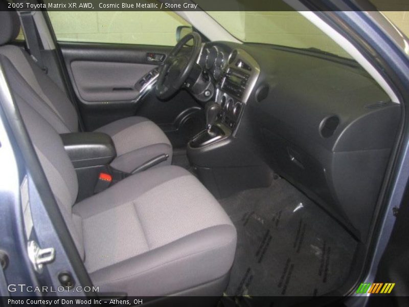 Cosmic Blue Metallic / Stone Gray 2005 Toyota Matrix XR AWD