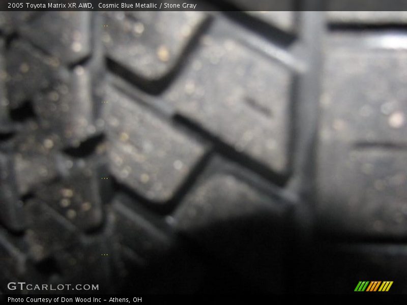 Cosmic Blue Metallic / Stone Gray 2005 Toyota Matrix XR AWD