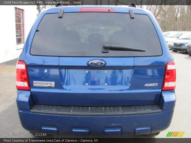 Vista Blue Metallic / Stone 2008 Ford Escape XLT 4WD