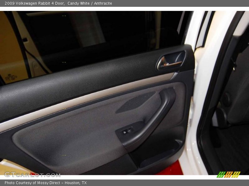 Candy White / Anthracite 2009 Volkswagen Rabbit 4 Door
