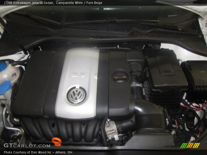 Campanella White / Pure Beige 2008 Volkswagen Jetta SE Sedan