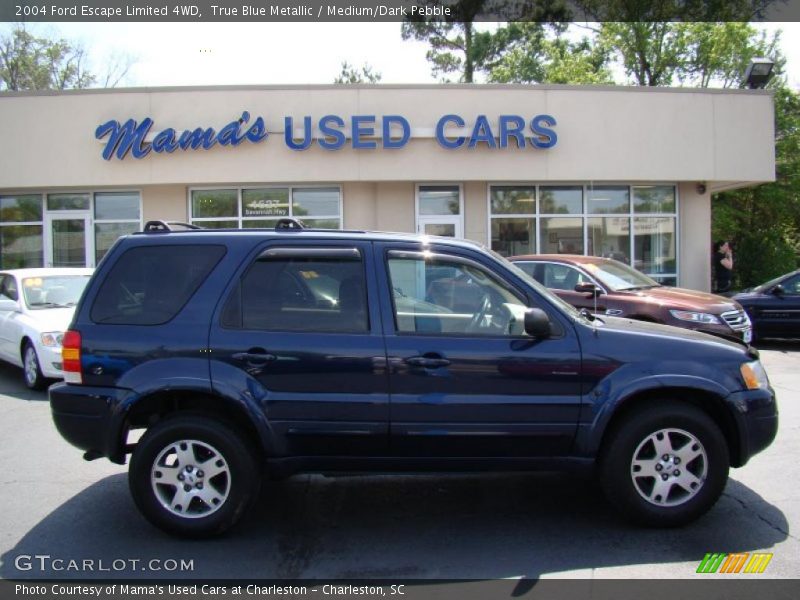 True Blue Metallic / Medium/Dark Pebble 2004 Ford Escape Limited 4WD