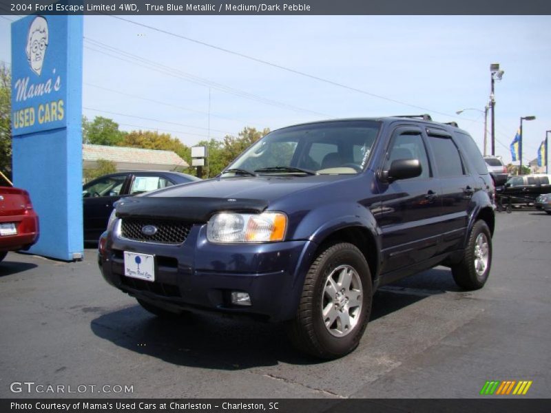 True Blue Metallic / Medium/Dark Pebble 2004 Ford Escape Limited 4WD