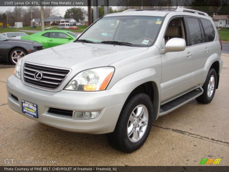 Silver Pine Metallic / Ivory 2005 Lexus GX 470