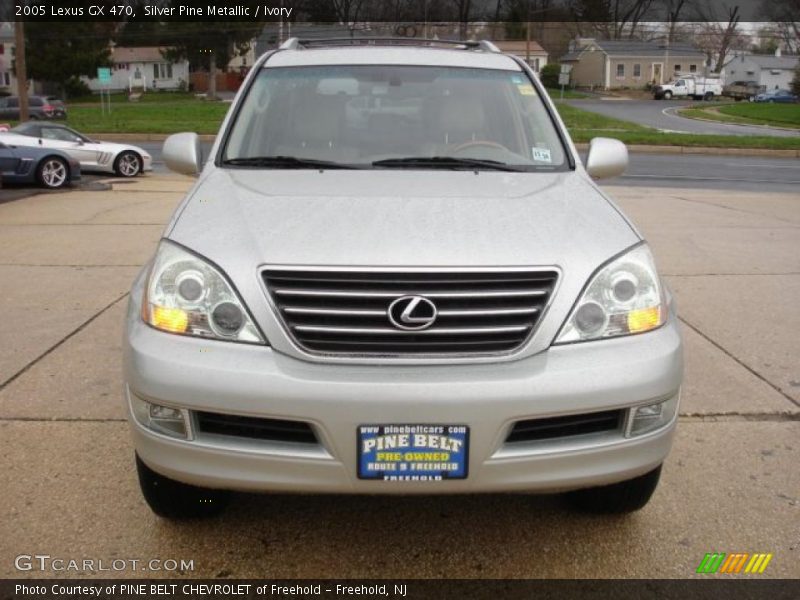 Silver Pine Metallic / Ivory 2005 Lexus GX 470