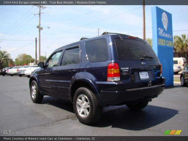 True Blue Metallic / Medium/Dark Pebble 2004 Ford Escape Limited 4WD