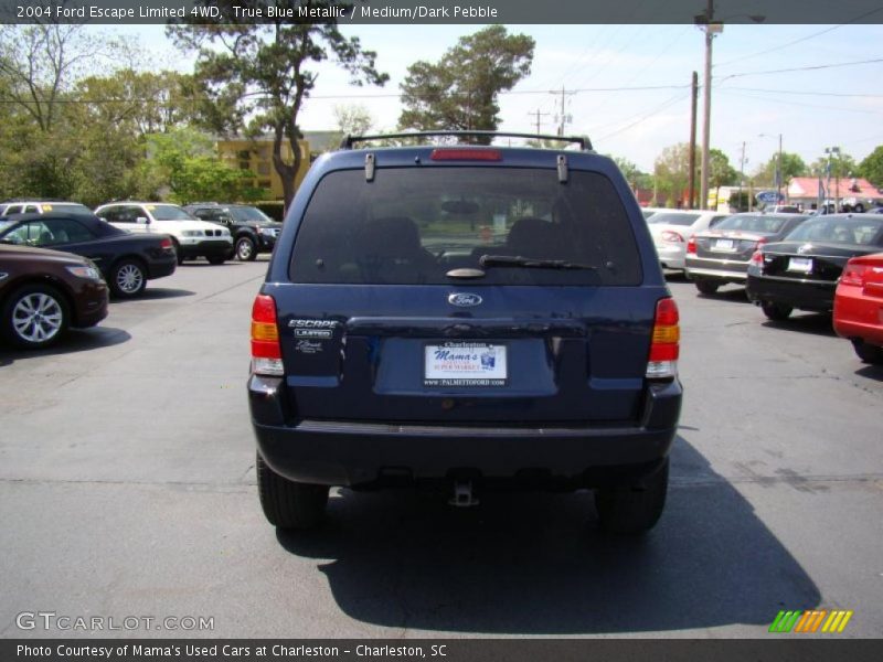 True Blue Metallic / Medium/Dark Pebble 2004 Ford Escape Limited 4WD