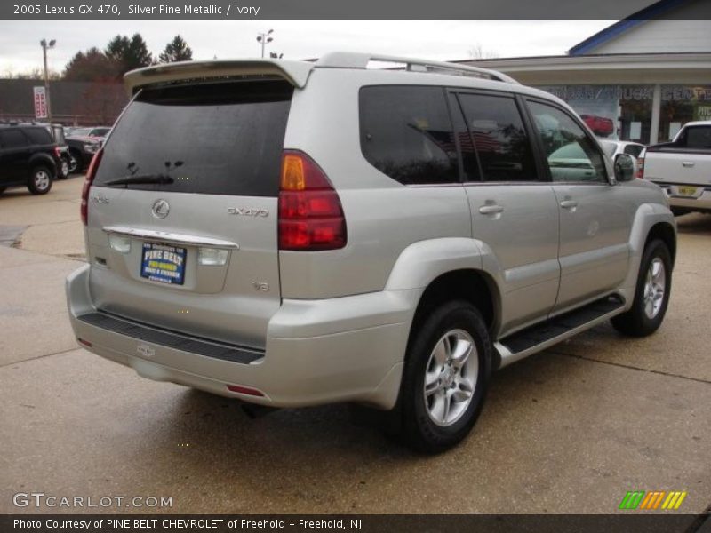 Silver Pine Metallic / Ivory 2005 Lexus GX 470