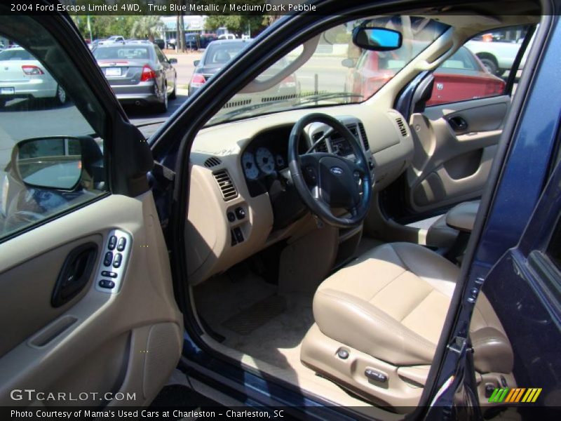 True Blue Metallic / Medium/Dark Pebble 2004 Ford Escape Limited 4WD
