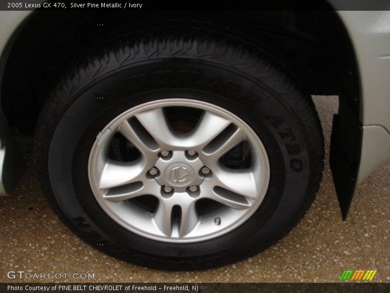 Silver Pine Metallic / Ivory 2005 Lexus GX 470